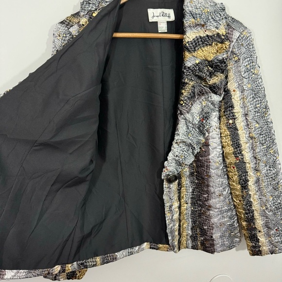 Joseph Ribkoff Multicolor Textured Jacket - Picture 7 of 13